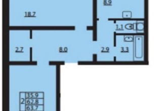 ул. Даниила Хармса, 7 корп. 1 - м. Гражданский проспект