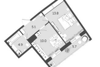 ул. Плесецкая, 20 корп. 1 - м. Комендантский проспект