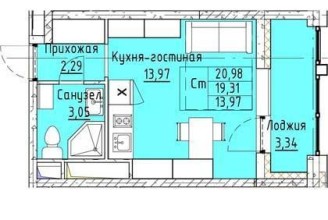 ул. Глухарская, 1 - м. Комендантский проспект