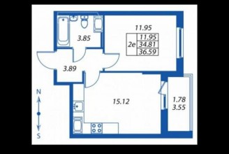 ул. Глухарская, 18 - м. Комендантский проспект