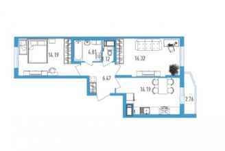 Комендантский пр-кт, 2 лит А - м. Комендантский проспект