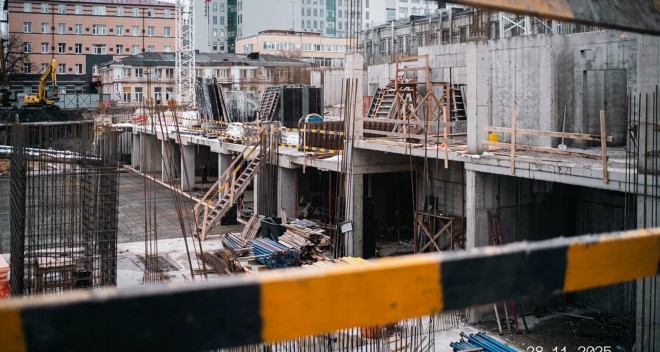 Ход строительства ЖК Знатный, Ноябрь 2025